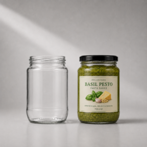 720ml Lightweight Glass Jar