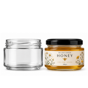 200g Squat Lightweight Glass Jar