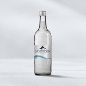 750ml Lightweight Mountain Glass Bottle