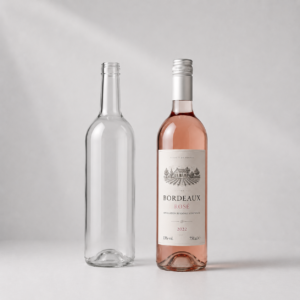 750ml Lightweight Bordeaux Glass Bottle