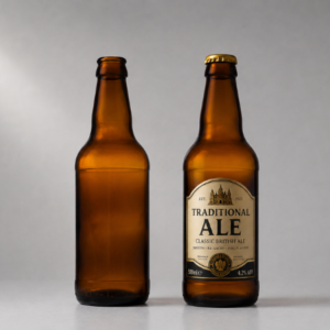 500ml Lightweight Traditional Ale Glass Bottle