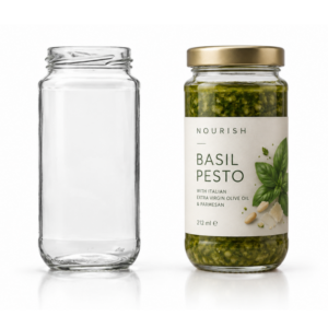 212ml Colonna Glass Jar