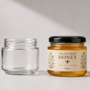 200g-Squart-Lightweight-Jar-Honey-Mock-Up-2